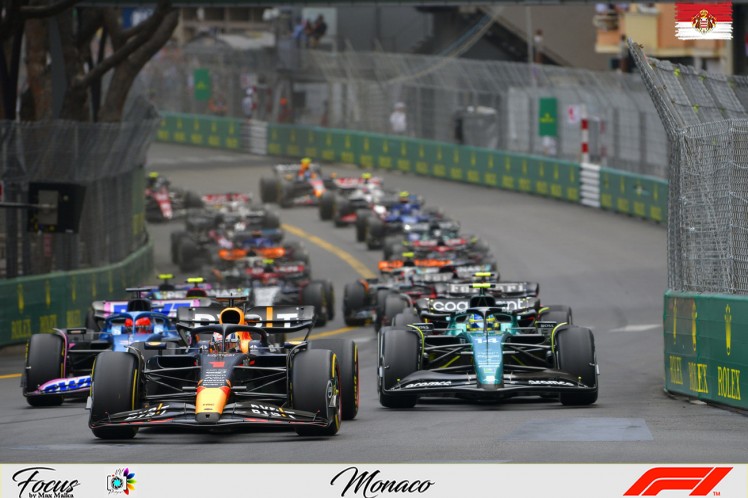 Départ 80éme GP F1 Monaco 2023